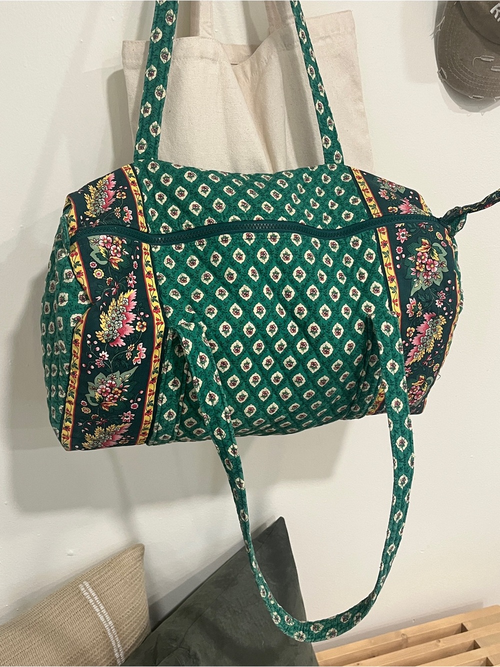 Vera Bradley Greenfield small duffel
